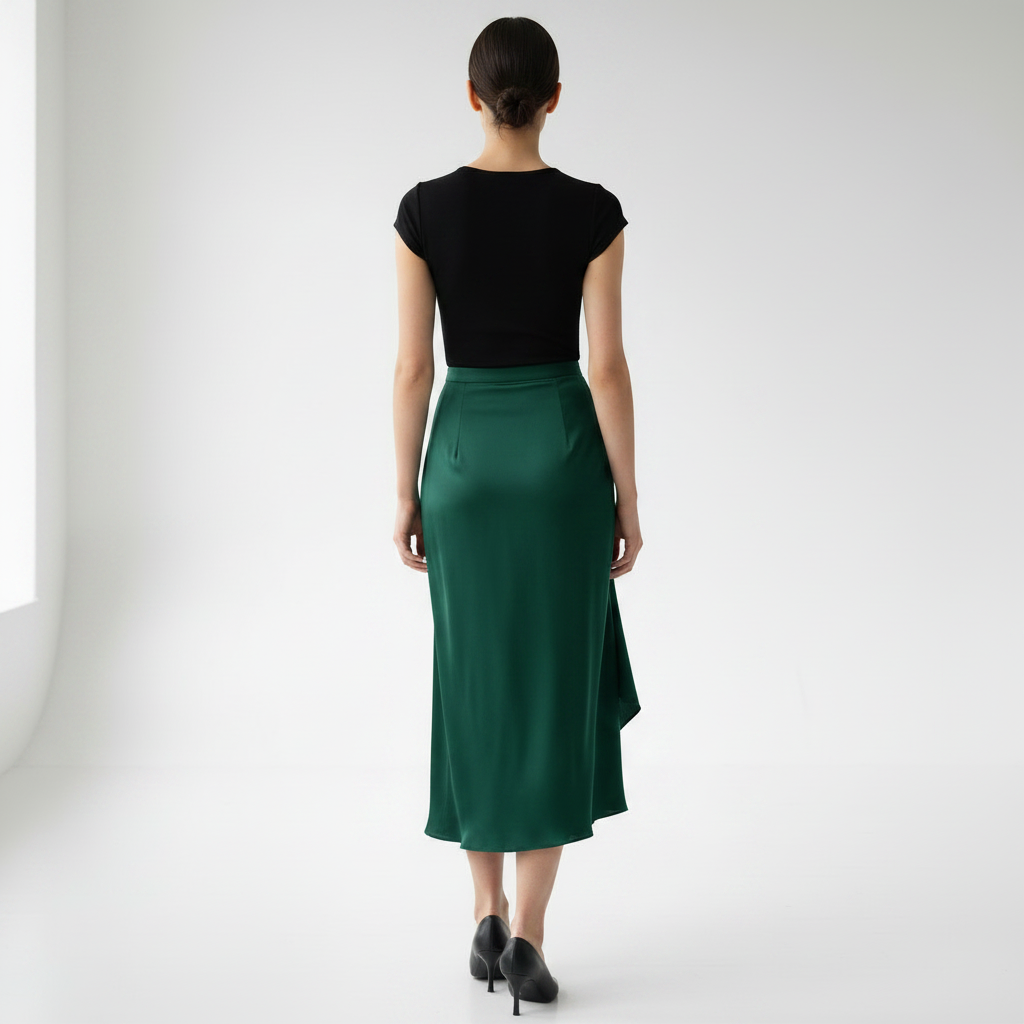 Green — Back View