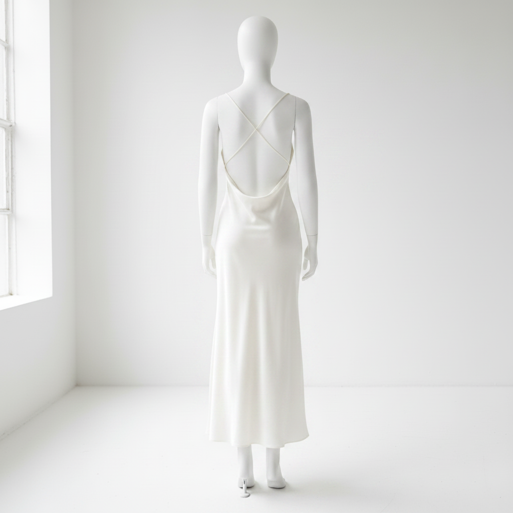 White — Back View